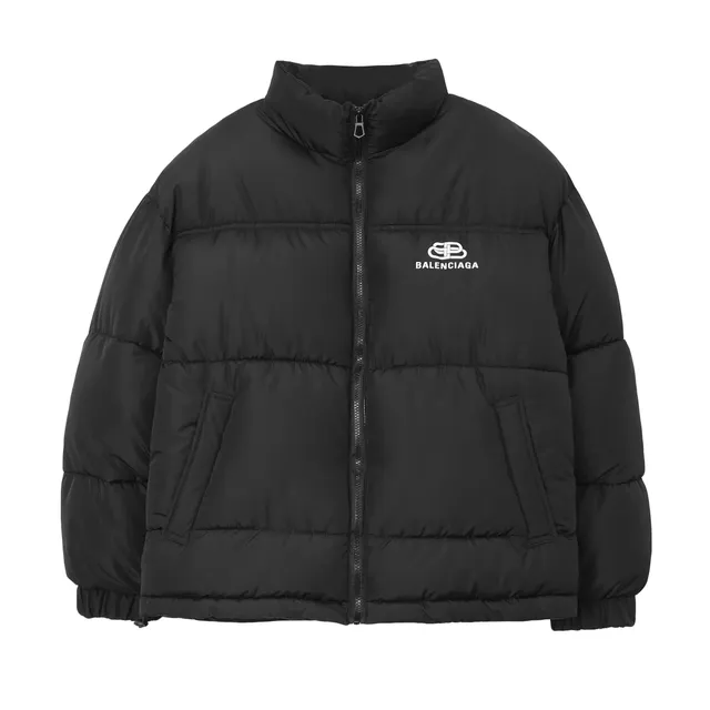 Balenciaga Puffer Jacket Logo Embroidered