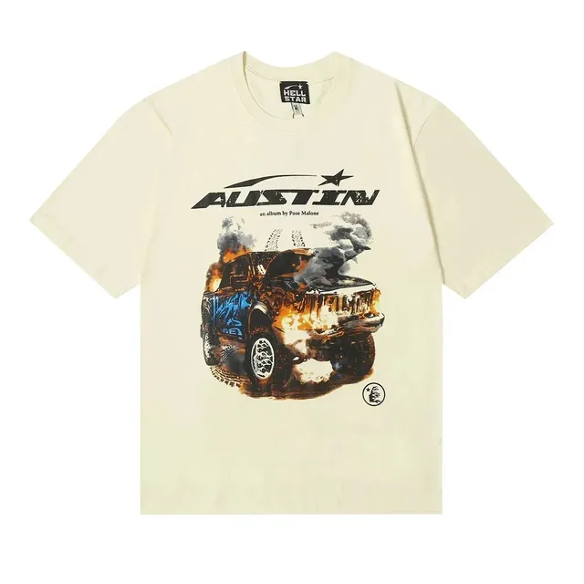 Hellstar Graphic Tee Austin Album Print