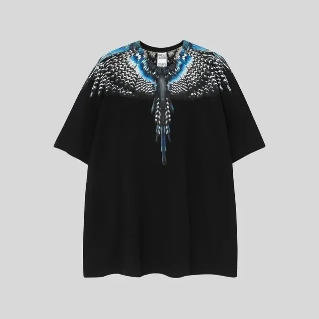 Marcelo Burlon Wings T-Shirt Feather Print