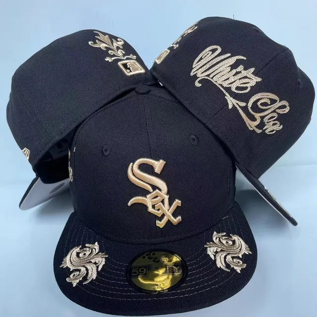 New Era 59FIFTY Chicago White Sox Gold Embroidery