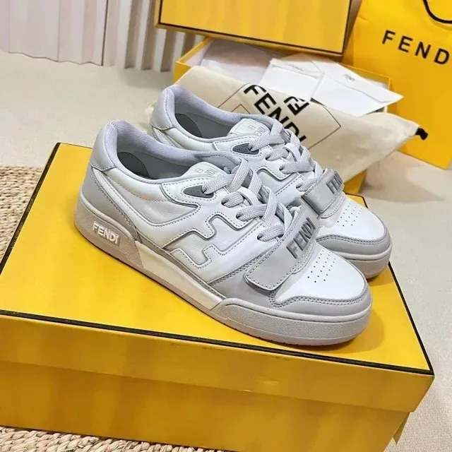 Fendi Match White Grey