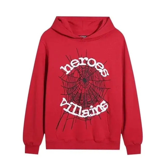 Heroes & Villains Hoodie Heroes Villains Spiderweb