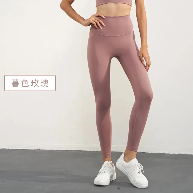 High-Waisted Leggings Dusty Rose