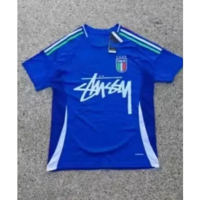 Adidas × Stüssy Italy National Team Jersey Stussy Collaboration