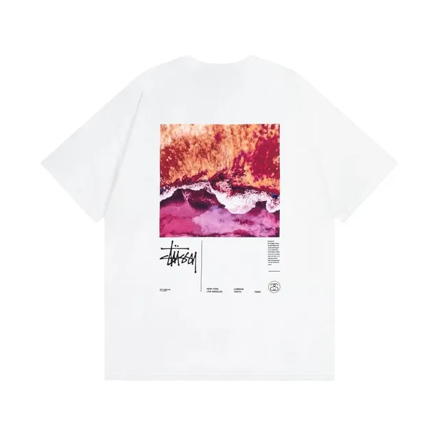 Stüssy Graphic Tee Ocean Print