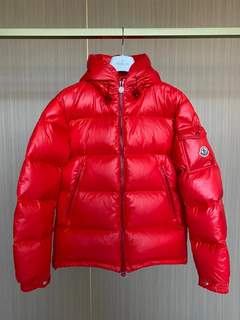 Moncler Maya Glossy Red