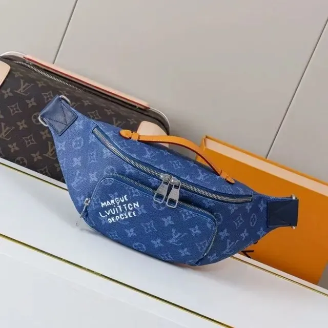Louis Vuitton On The Go Belt Bag Monogram Denim