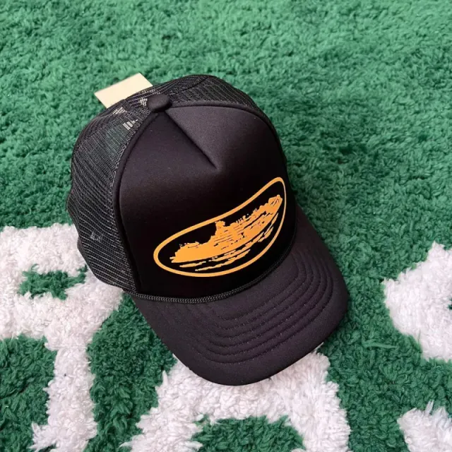 Corteiz Trucker Cap Banana Logo