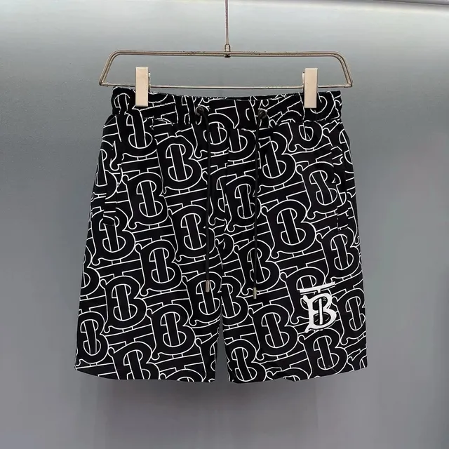 Burberry Monogram Print Shorts All-Over Logo