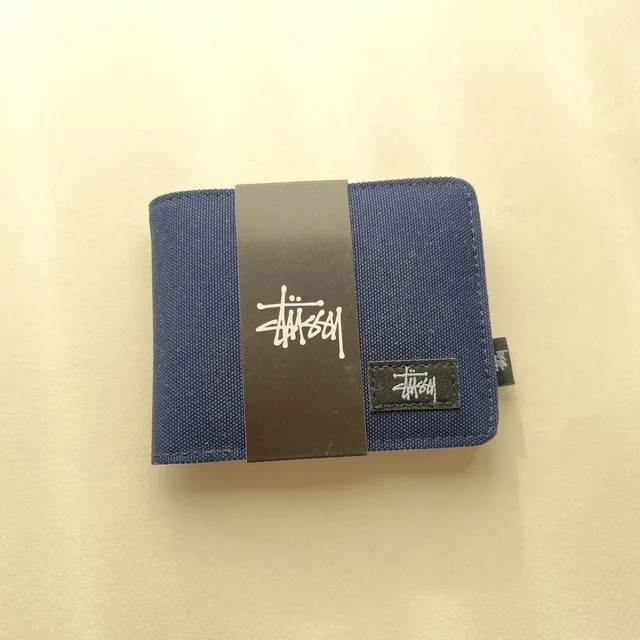 Stüssy Canvas Wallet Classic Logo