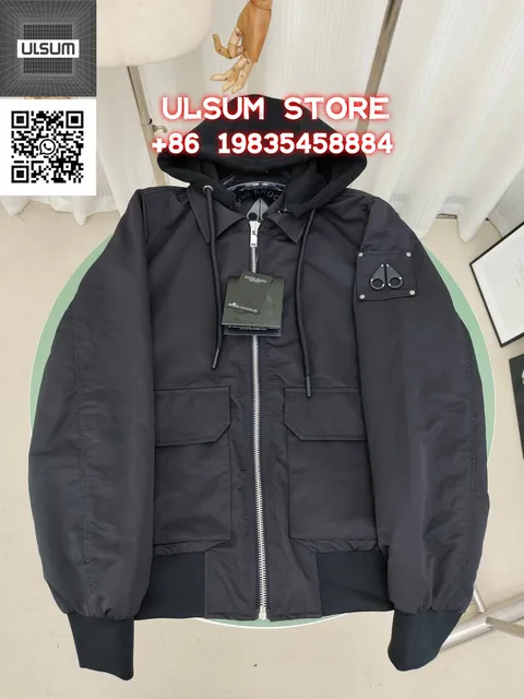 Moose Knuckles Gothic Down Jacket Black