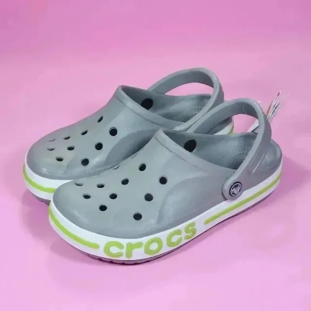 Crocs Classic Clog Grey/Lime Green