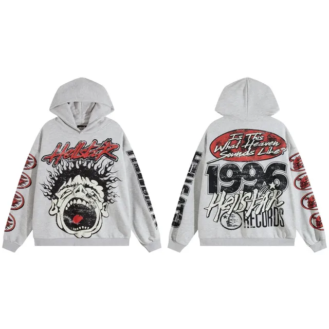 Graphic Hoodie Hellstar Records Print