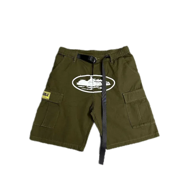 Corteiz Cargo Shorts Island Logo