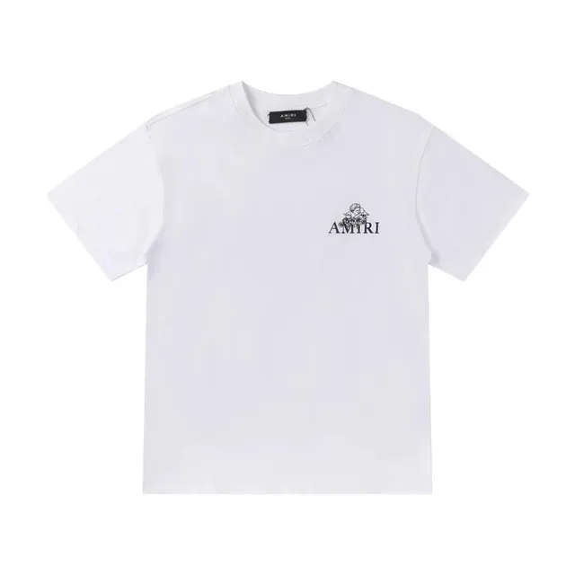 Amiri Graphic Tee Embroidered Logo