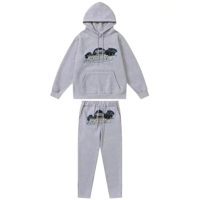 Hoodie and Jogger Set Panther Graphic