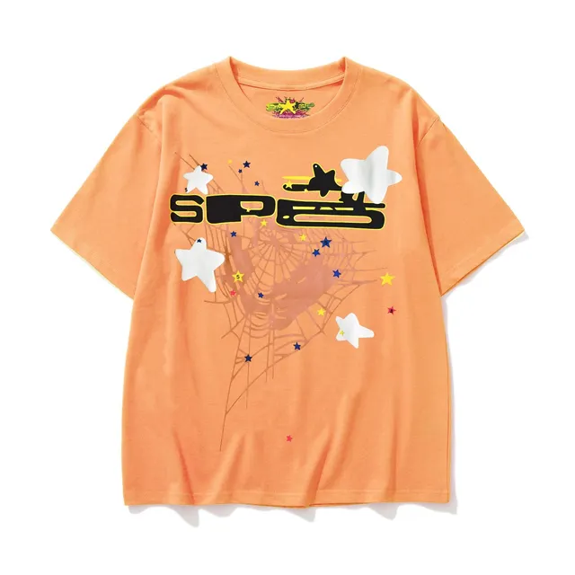 Sp5der Graphic Tee Spider Web Stars