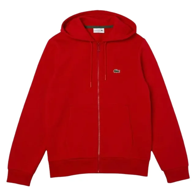 Lacoste Zip-Up Hoodie Classic Croc Logo