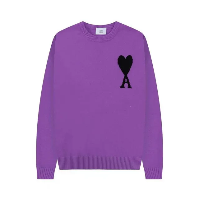 AMI Paris Knit Sweater Heart Logo