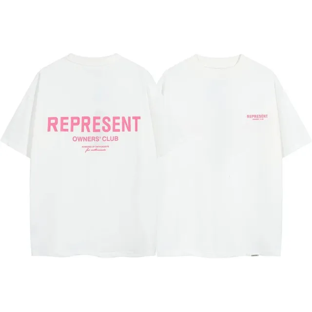 Represent Owners' Club Tee Pink Logo