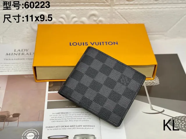 Louis Vuitton Bifold Wallet Damier Graphite