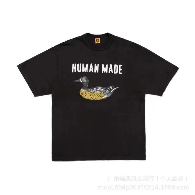 Human Made Duck Graphic Tee Black with Duck Print