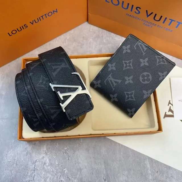 Louis Vuitton LV Initiales Belt Monogram Eclipse