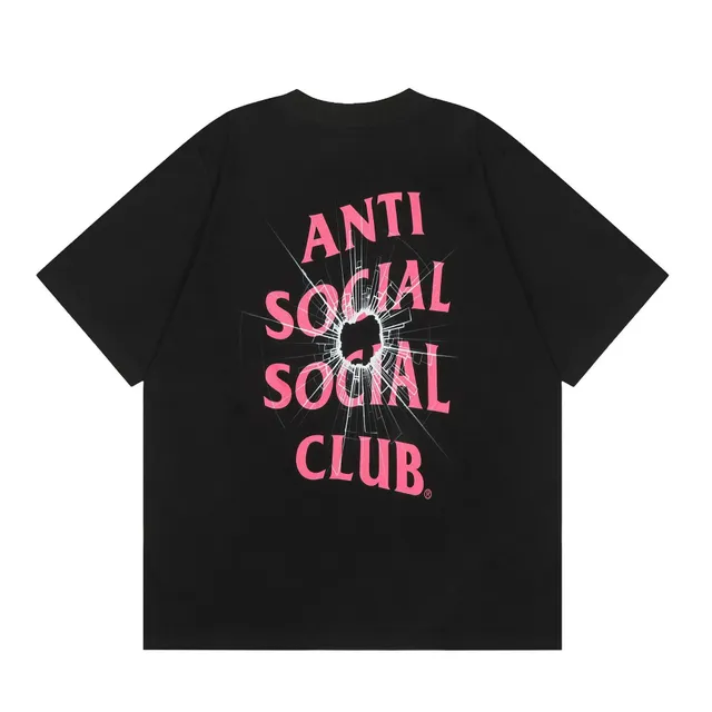 Anti Social Social Club Graphic Tee Shattered Glass