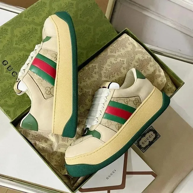 Gucci Trainer Web Stripe
