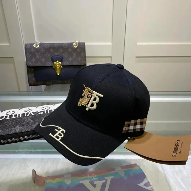 Burberry Baseball Cap Monogram Logo