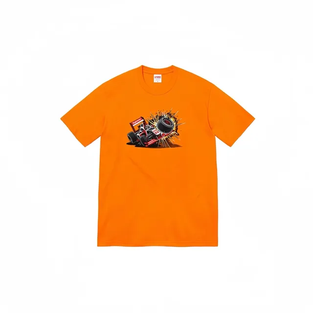 Supreme Racing Car Tee Orange