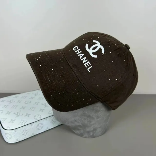 Chanel Baseball Cap Crystal-Embellished