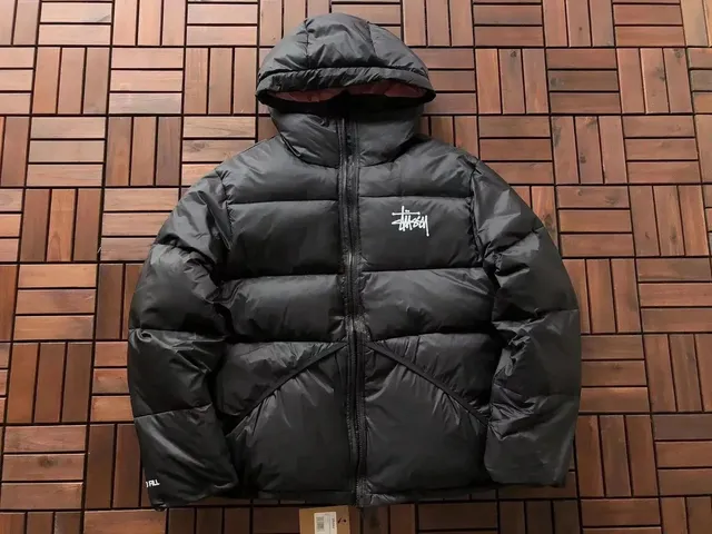 Stüssy Puffer Jacket Logo Embroidered