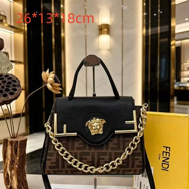 Fendi Baguette FF Monogram with Medusa