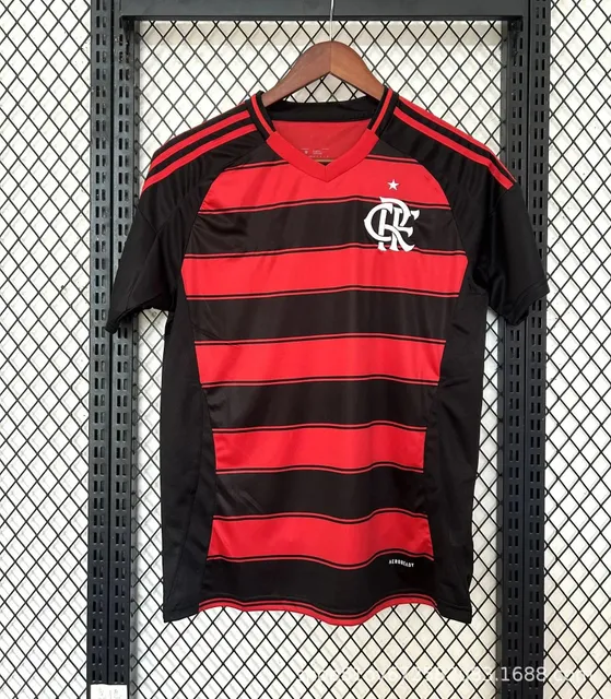 Flamengo × Adidas Home Jersey Striped