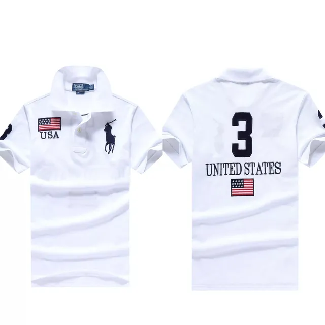 Polo Ralph Lauren Polo Shirt USA Flag Patch