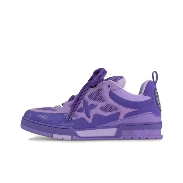 Louis Vuitton LV Trainer Monogram Purple