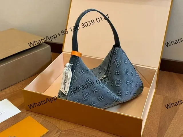Louis Vuitton On The Go Denim Monogram