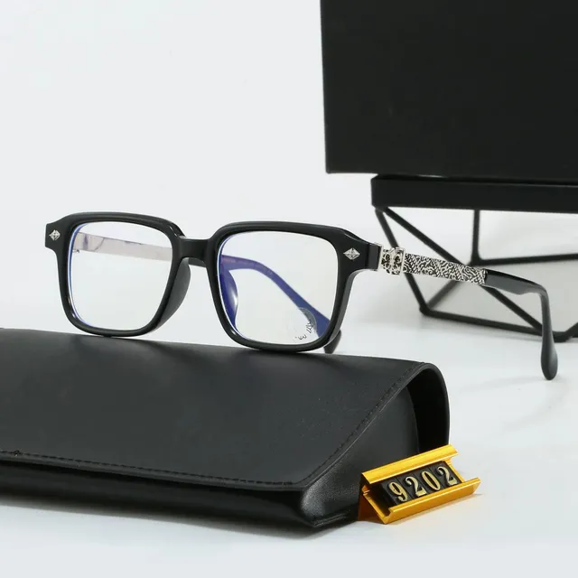 Chrome Hearts Rectangular Optical Frame Dragon Motif Temples