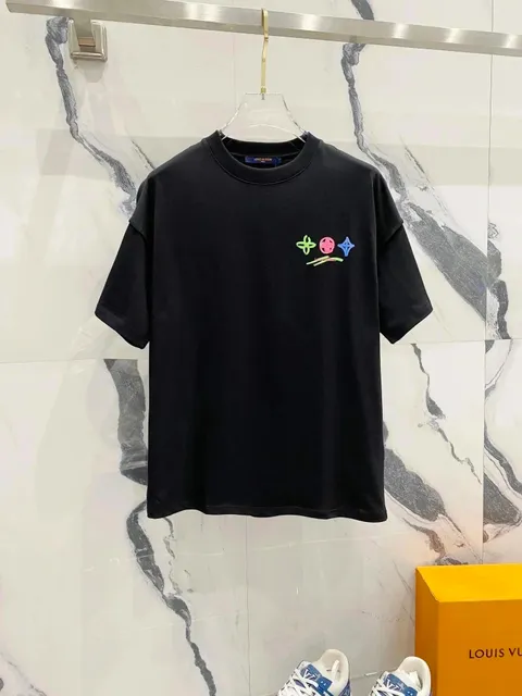 Louis Vuitton T-Shirt Multicolor Logo Patch
