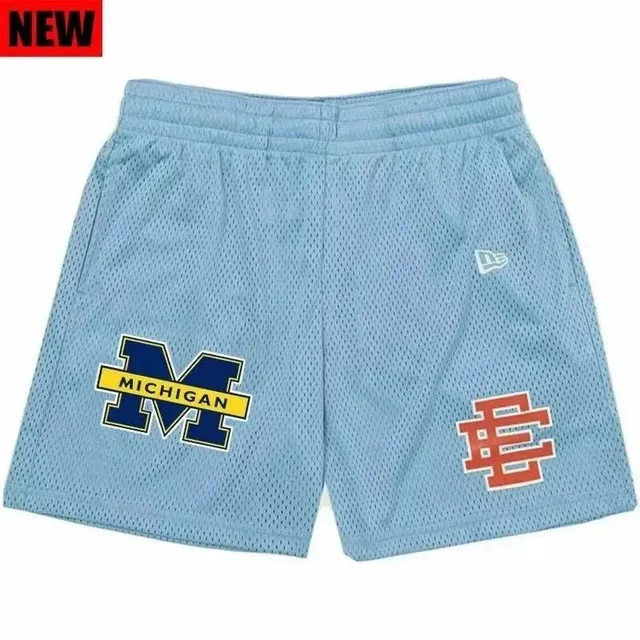 New Era Mesh Shorts Michigan Collegiate
