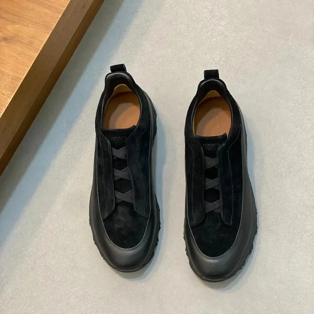 Hermès Oran Sneaker Suede and Leather