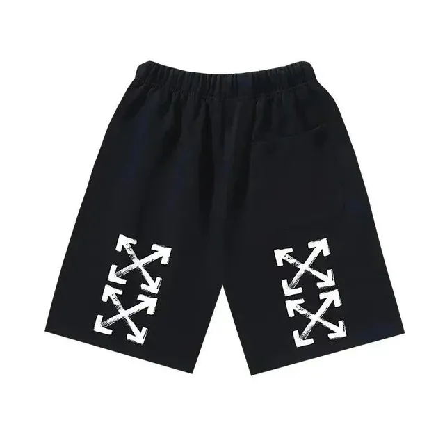 Off-White Arrow Shorts Diagonal Arrows