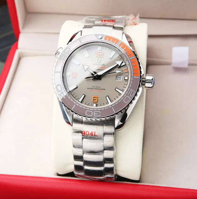 Omega Seamaster Professional Grey Dial with Orange Bezel