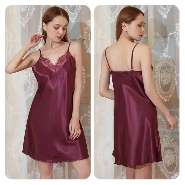 Slip Dress Lace Trim