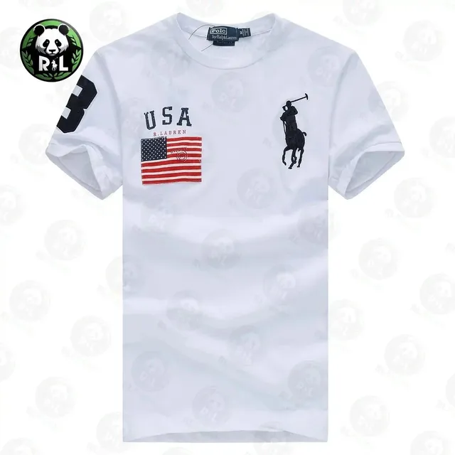 Polo Ralph Lauren Polo Shirt USA Flag Patch
