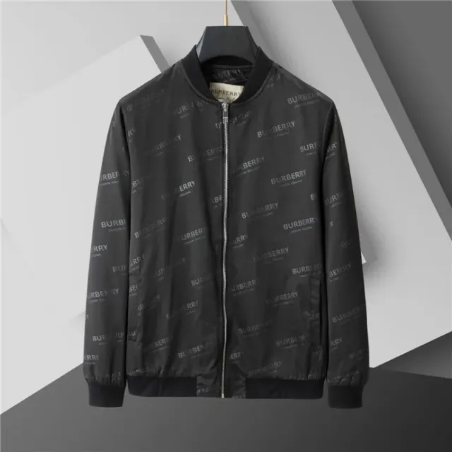 Burberry Bomber Jacket Monogram Print