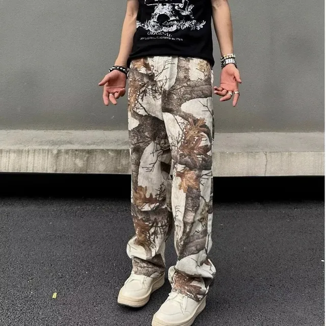 Camo Trousers Woodland Print