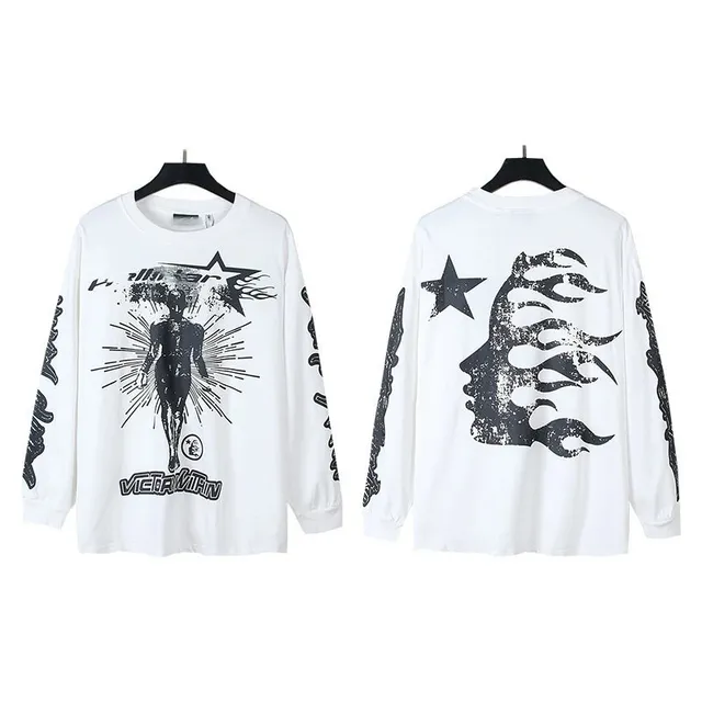 Hellstar Long-Sleeve Tee Graphic Print