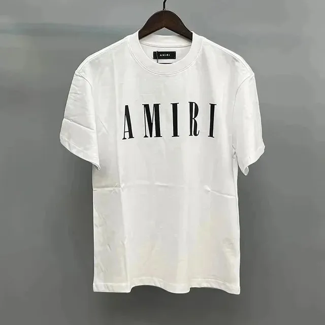 Amiri Logo Tee Bold Logo